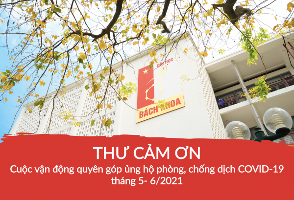 Bách khoa Hà Nội ủng hộ hơn 952 triệu đồng phòng, chống dịch COVID-19