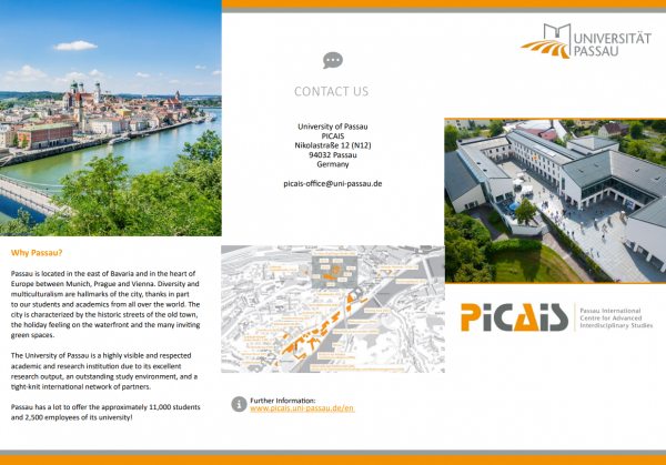 Calls for Applications: Research-in-Residence Fellowships and Academic Event Funding at the University of Passau, Germany, in 2025 and 2026