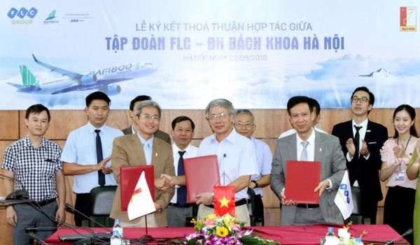 Trường ĐHBK Hà Nội đặt viên gạch đầu tiên trong hợp tác với Hãng hàng không Bamboo Airways