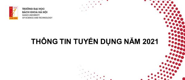 Thông báo tuyển dụng đợt 3 năm 2021