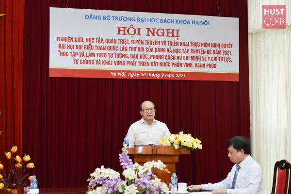 Bách khoa Hà Nội học tập Nghị quyết Đại hội XIII của Đảng; học tập và làm theo tư tưởng, đạo đức, phong cách Hồ Chí Minh