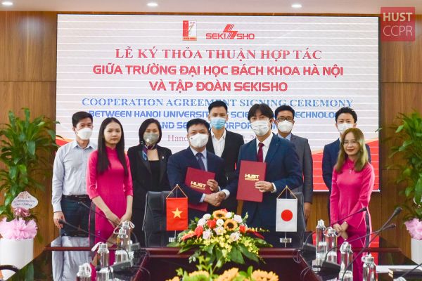 Tập đoàn Sekisho cam kết đồng hành cùng Bách khoa Hà Nội trong hoạt động ngoại khóa