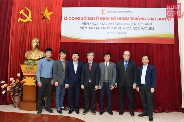 Bổ nhiệm tân Giám đốc hai Viện trực thuộc Bách khoa Hà Nội