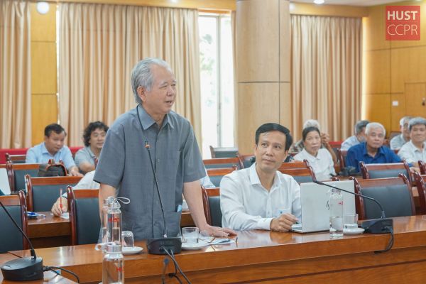 Hội Cựu Giáo chức thảo luận về nhiệm vụ trọng tâm và giải pháp của Bách khoa Hà Nội