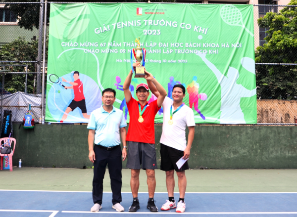 Giải Tennis cán bộ Trường Cơ khí 2023