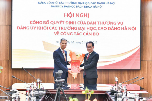 Đại học Bách khoa Hà Nội có tân Bí thư Đảng ủy nhiệm kỳ 2020 - 2025