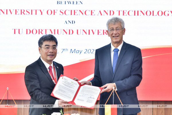 HUST and TU Dortmund Conduct Joint Scientific Research