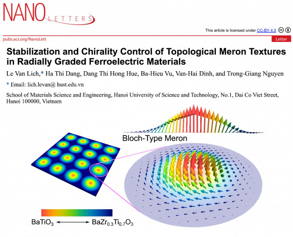 HUST Scientist Publish Ferroelectric Materials Breakthrough in Nano Letters 