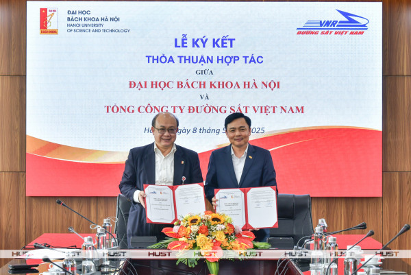 Bách khoa Hà Nội và Tổng Công ty Đường sắt Việt Nam hợp tác để mở đầu cho sự sáng tạo