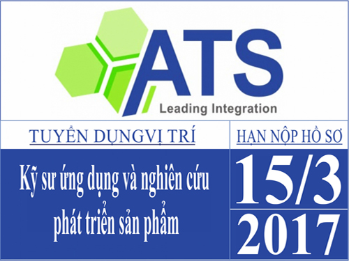 Công ty ATS thông báo tuyển dụng
