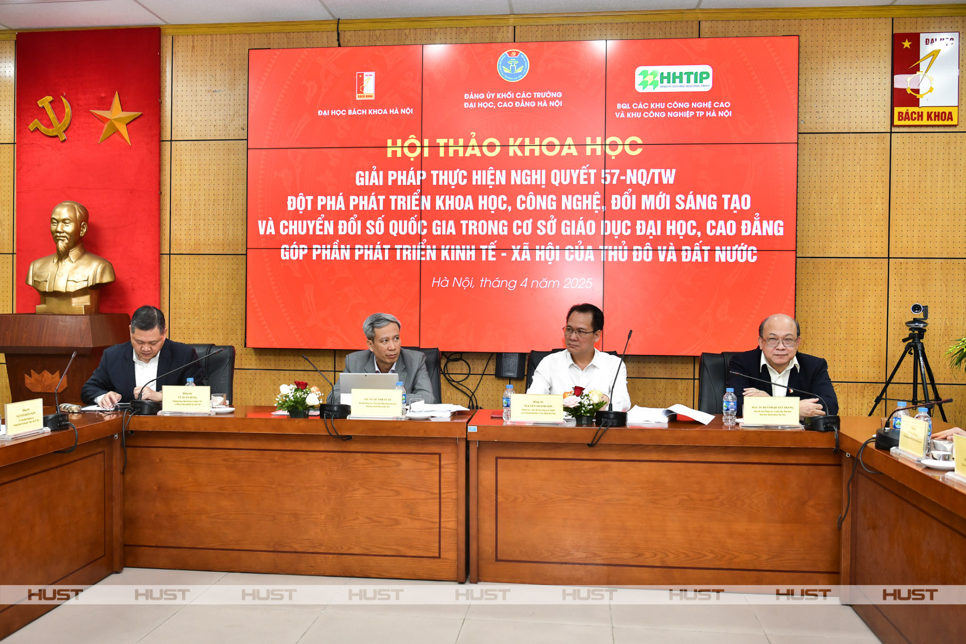 Đại diện các đơn vị tổ chức Hội thảo